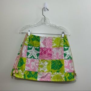 Lilly Pulitzer Star fish Skort Sweet Sally Size 14